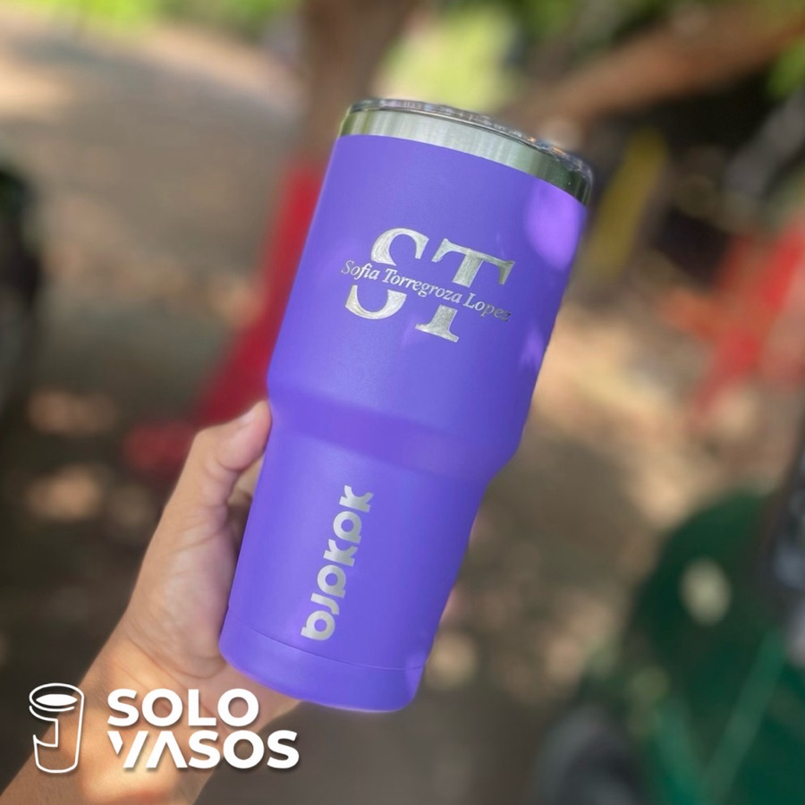 BJPK 30 oz personalizado con grabado láser