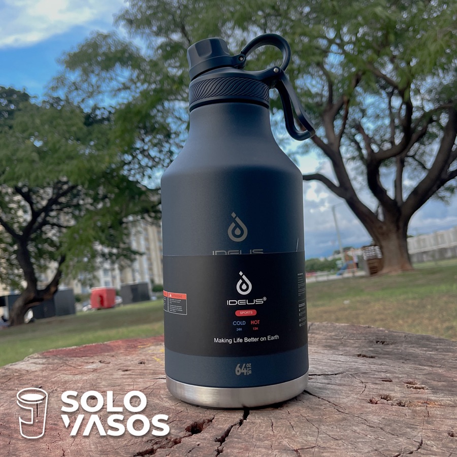 Termo IDEUS 64 oz color negro