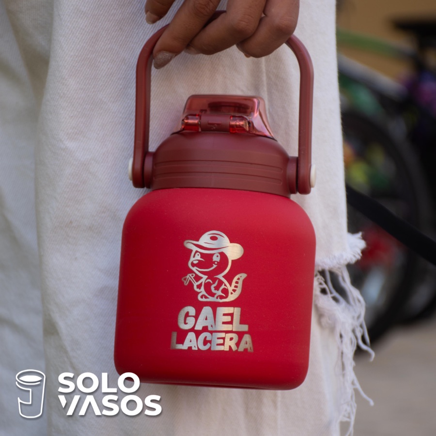 Termo BJPK 27 oz personalizado con nombre